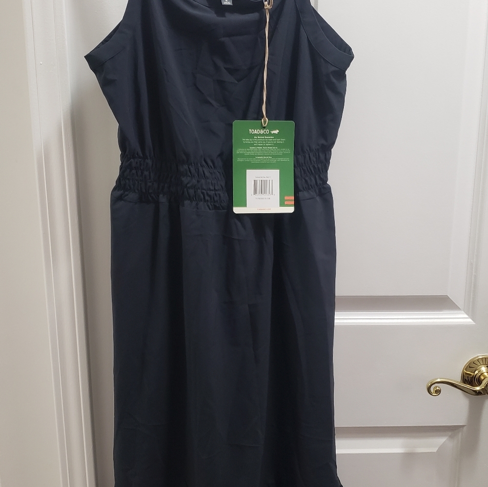 Toad&Co Bella Dress blk SMALL